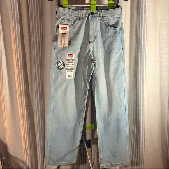 2/$20 Wrangler Light Wash Denim Jeans - Picture 3 of 5